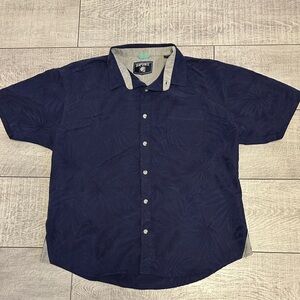 Seapointe Navy Casual Button Down Shirt